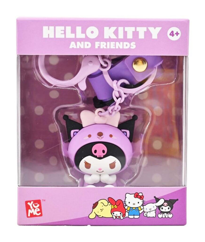 Sanrio - Hello Kitty and Friends Keychain with hand strap - Animals (Window Box)