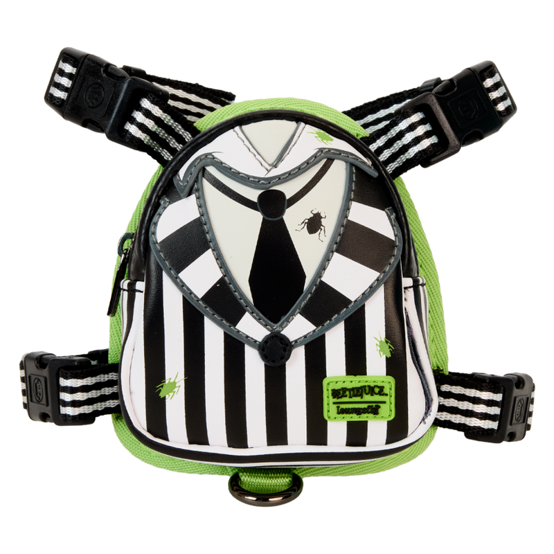 Bettlejuice - Cosplay Mini Backpack Dog Harness (Small)