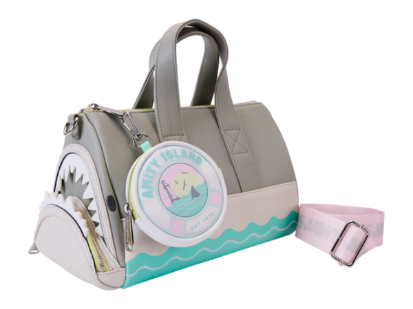 Jaws - Shark Crossbody Duffle Bag with Coin Purse