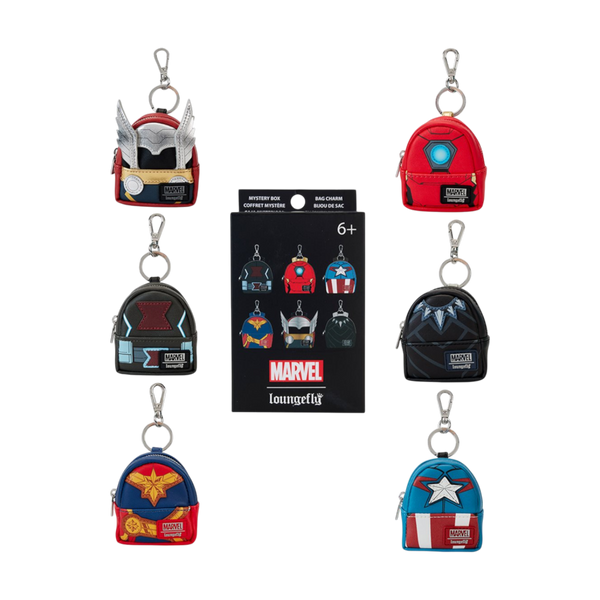 Marvel Comics x Loungefly - Avengers Cosplay Mystery Bag Charm