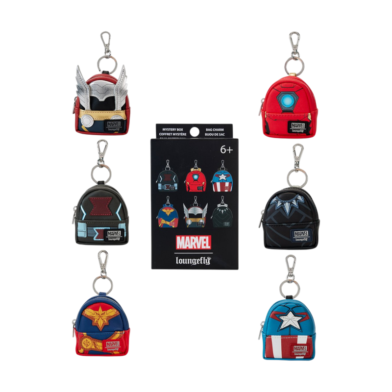 Marvel Comics x Loungefly - Avengers Cosplay Mystery Bag Charm