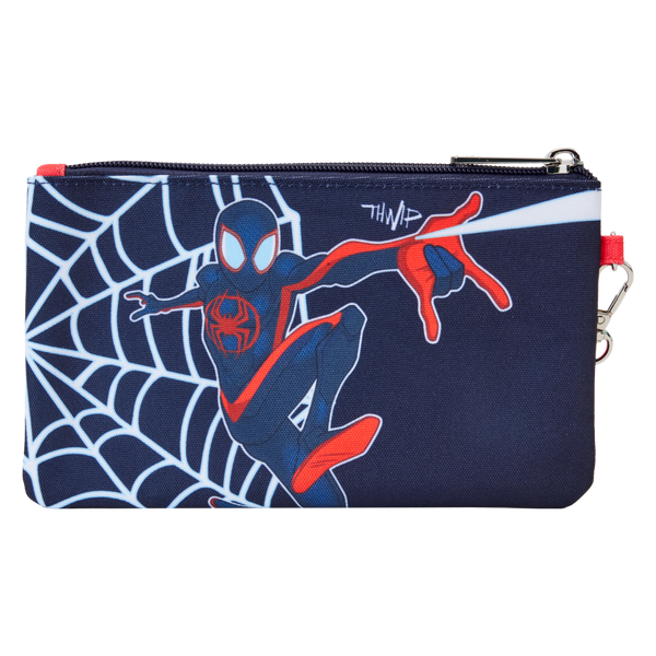 Spider-Man: Across the Spider-Verse - Miles  Morales Nylon Wristlet Wallet