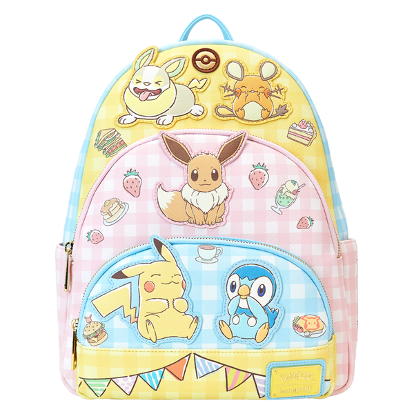 Pokemon - Cafe Triple Pocket Backpack