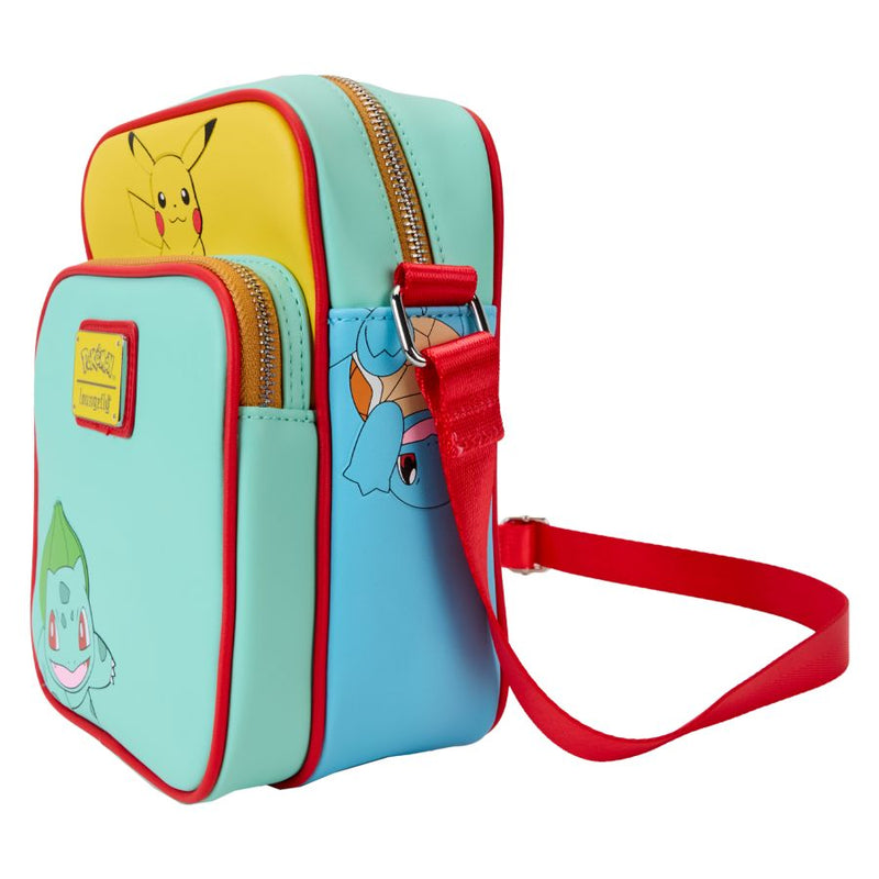 Pokemon - Starters Colour Block Crossbody Bag