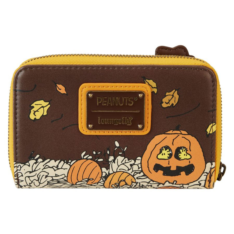 Peanuts - Snoopy Scarecrow Zip Around Wallet Purse