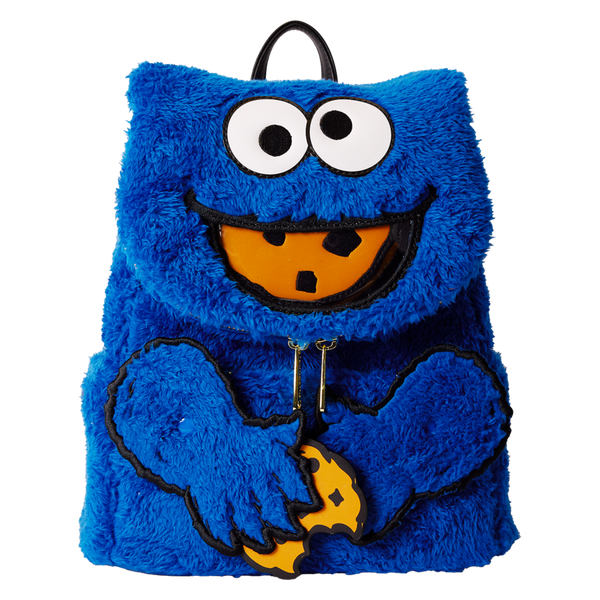 Sesame Street - Cookie Monster Plush Mini Backpack