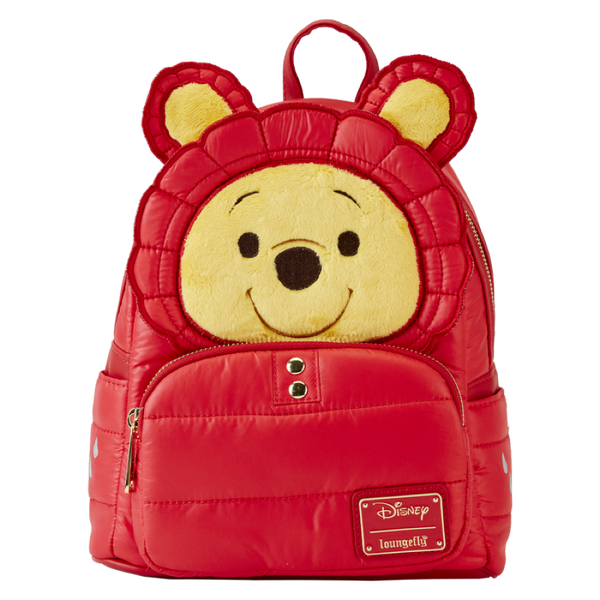 Winnie The Pooh - Rainy Day Puffer Jacket Cosplay Mini Backpack