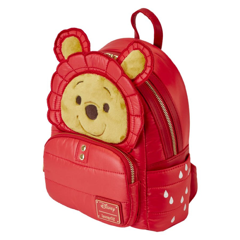 Winnie The Pooh - Rainy Day Puffer Jacket Cosplay Mini Backpack