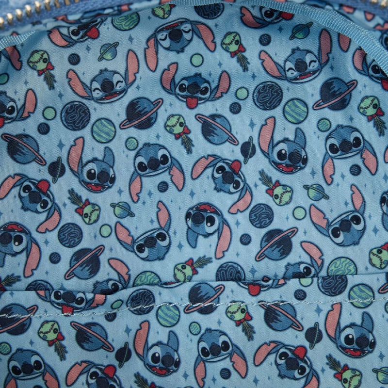 Lilo & Stitch - Stitch Plush Sherpa Cosplay Mini Backpack