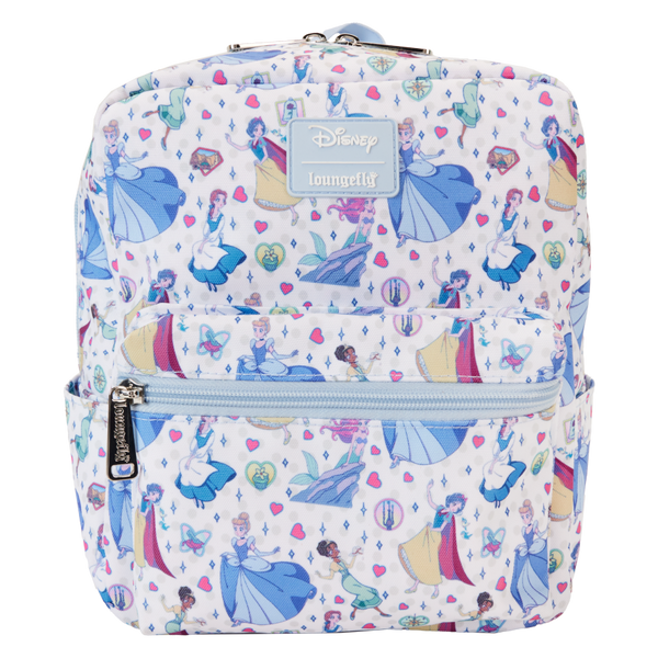 Disney Princess - Manga Style All-over-print Nylon Mini Backpack