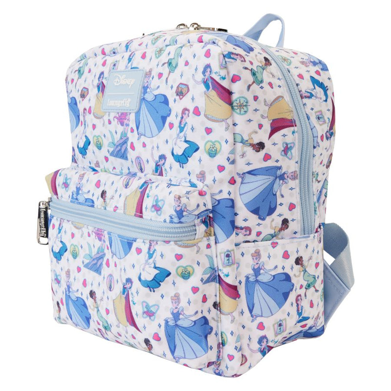 Disney Princess - Manga Style All-over-print Nylon Mini Backpack