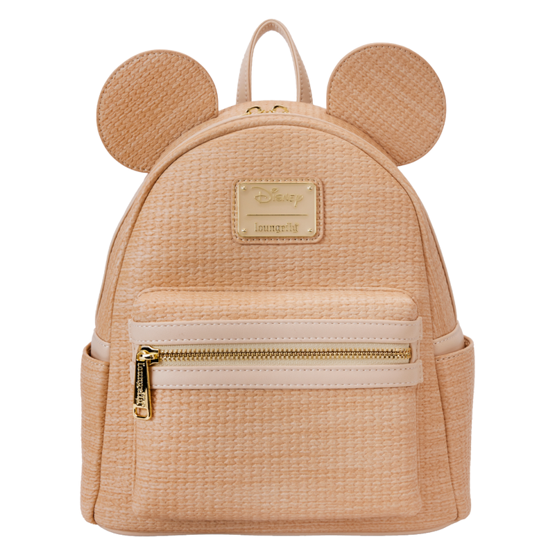 Disney - Mickey Mouse Straw Cosplay Mini Backpack