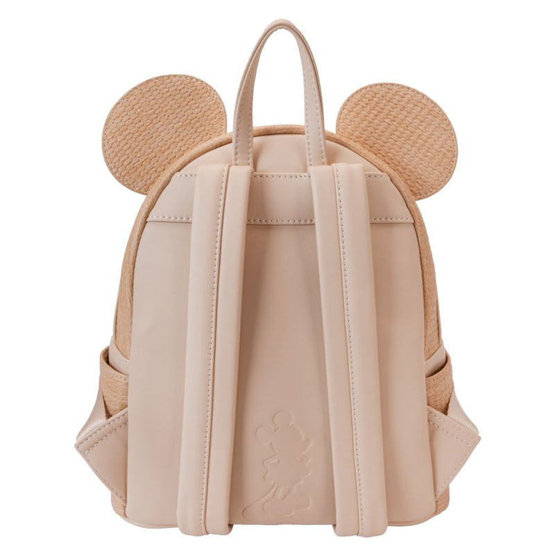 Disney - Mickey Mouse Straw Cosplay Mini Backpack