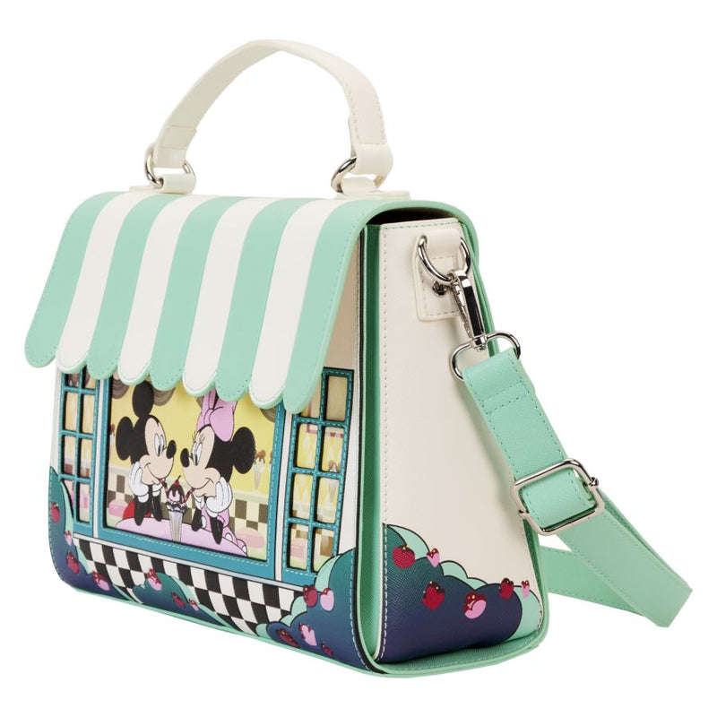 Disney - Mickey & Minnie Date Diner Crossbody Bag