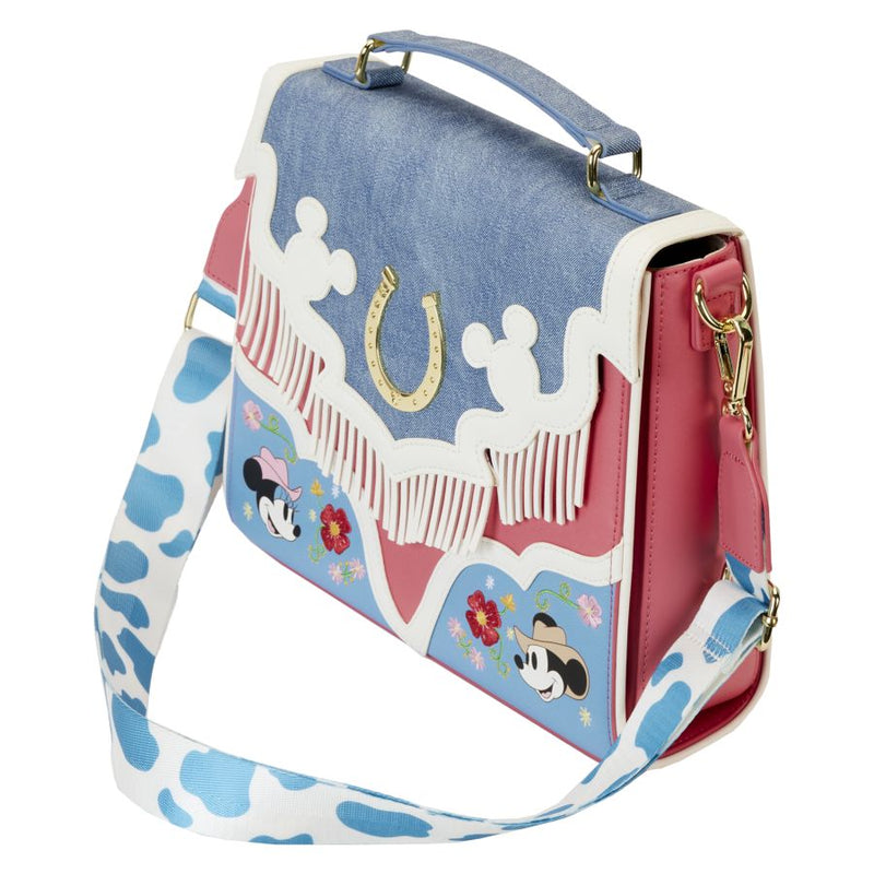 Disney - Western Mickey & Minnie Crossbody Bag