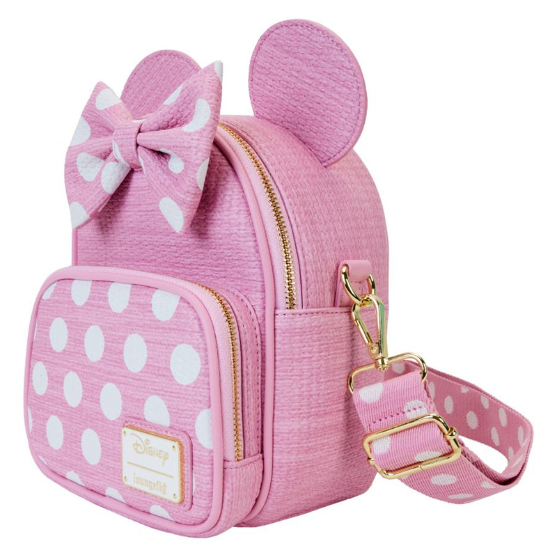 Disney - Minnie Straw Mini Convertible Bag / Backpack