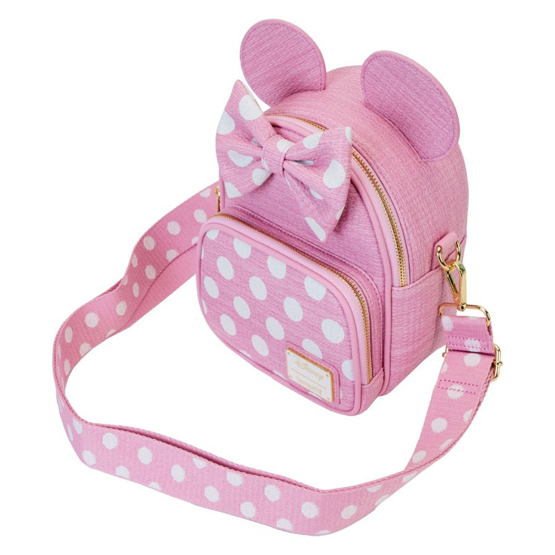 Disney - Minnie Straw Mini Convertible Bag / Backpack