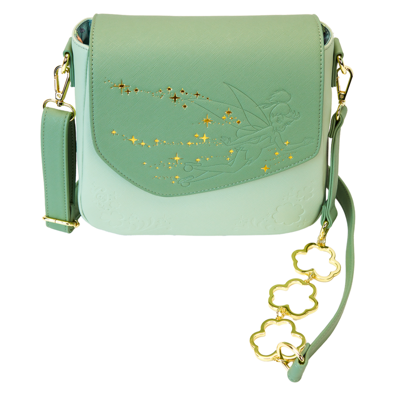 Disney - Tinker Bell 4-Leaf Clover Crossbody Bag