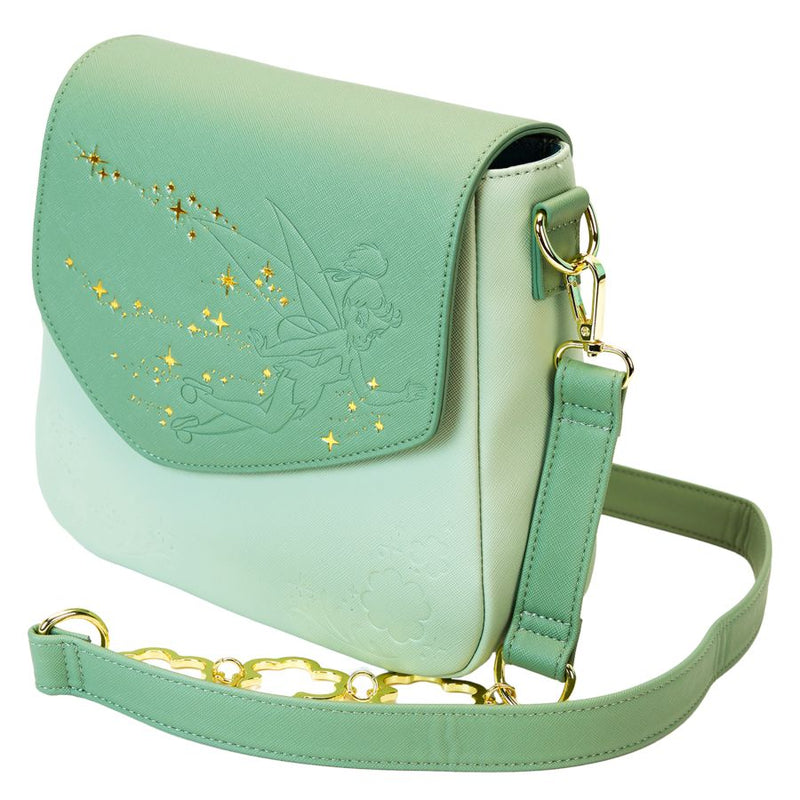 Disney - Tinker Bell 4-Leaf Clover Crossbody Bag