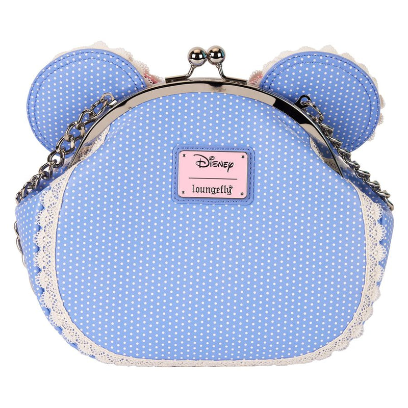 Disney - Minnie Floral & Lace Kisslock Crossbody Bag