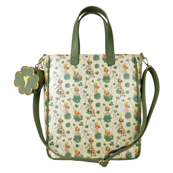 Disney - Tinker Bell 4-Leaf Clover Tote Bag with Coin Bag