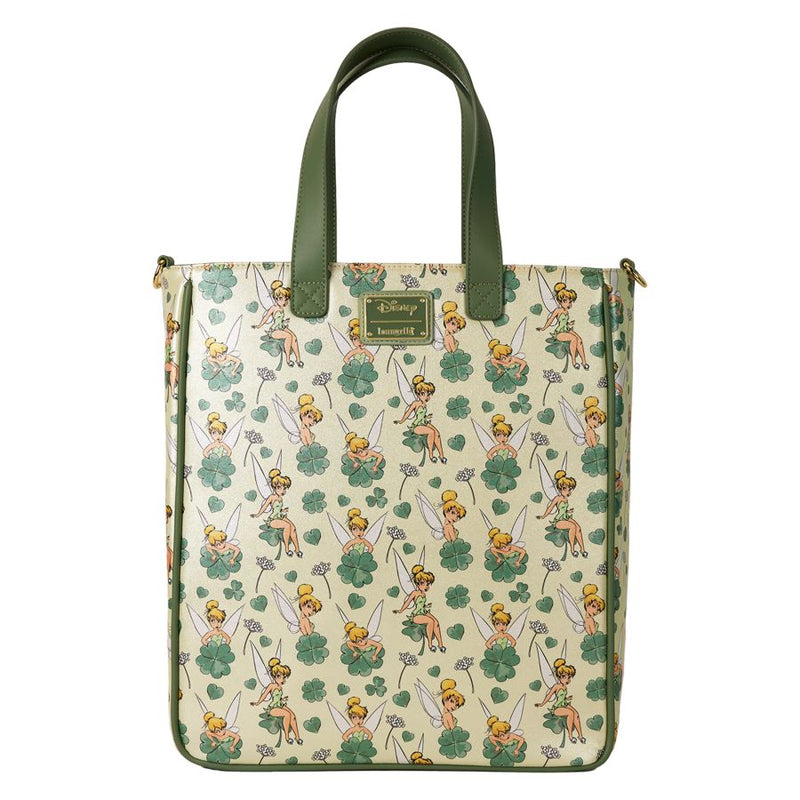 Disney - Tinker Bell 4-Leaf Clover Tote Bag with Coin Bag