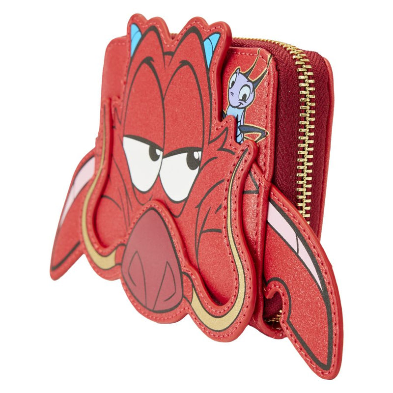 Mulan - 25th Anniversary Mushu Glitter Cosplay Cosplay Zip Wallet