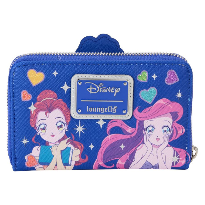 Disney Princess - Manga Style Zip Around Wallet Purse