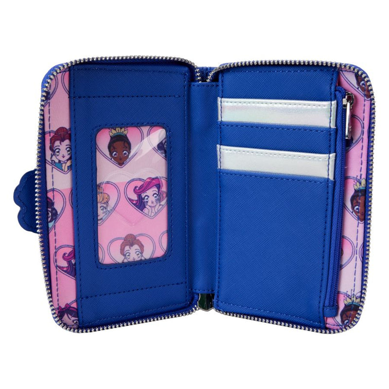 Disney Princess - Manga Style Zip Around Wallet Purse