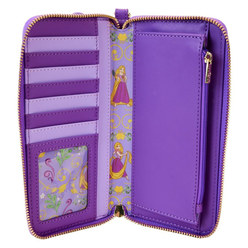 Disney Princess - Rapunzel Lenticular Wristlet Wallet Purse