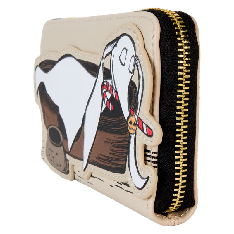 The Nightmare Before Christmas - Zero Scientific Method Book Zip Around Wallet