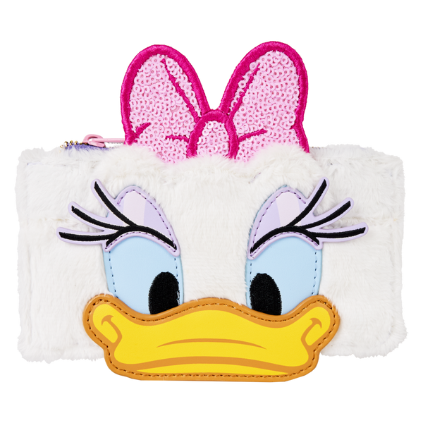 Disney - Daisy Duck Plush Large Card Holder Wallet