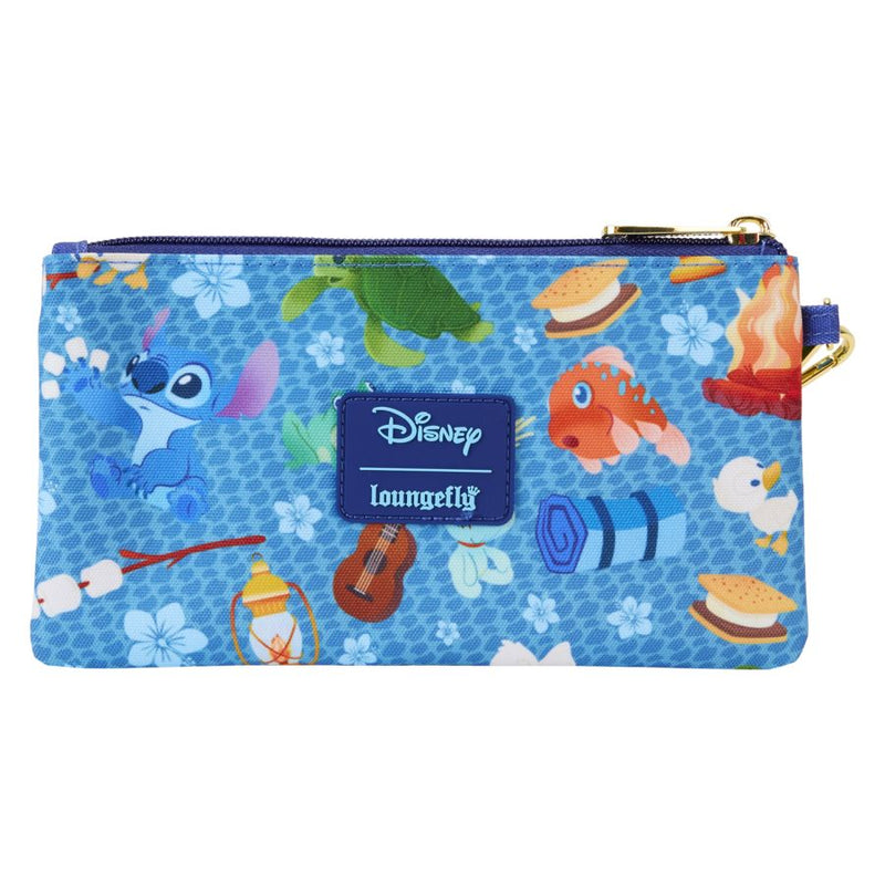 Lilo & Stitch - Camping Cuties All-Over-Print Nylon Wristlet