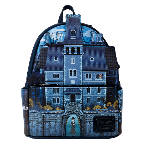 Wednesday (TV) - Nevermore Academy Glow Mini Backpack