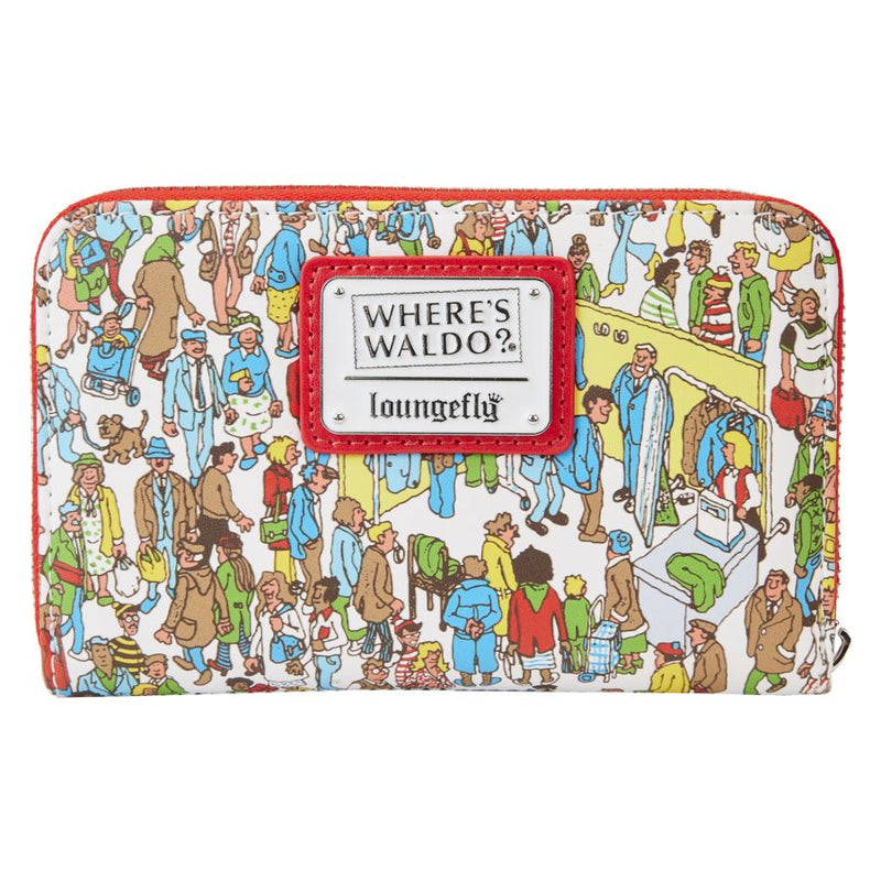 Where's Wally - Art Print Zip Around Wallet Purse