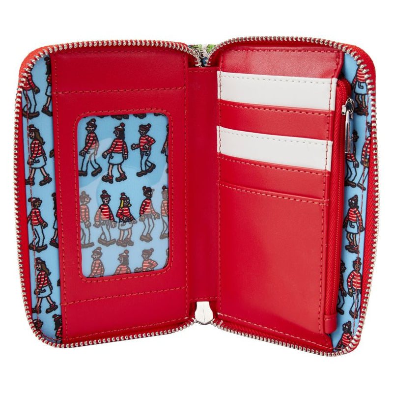 Where's Wally - Art Print Zip Around Wallet Purse