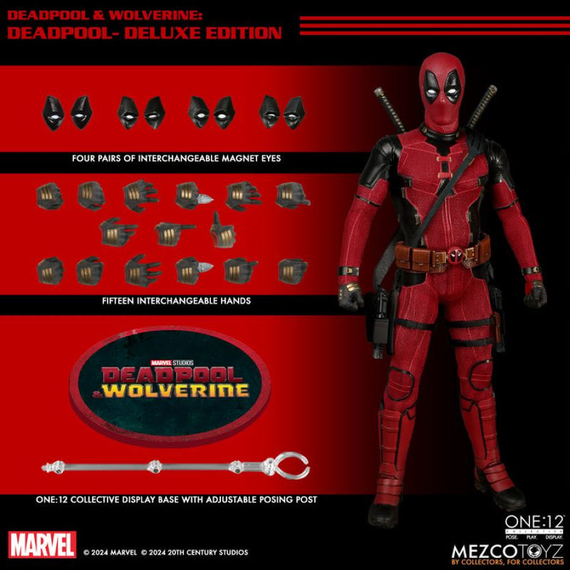 Deadpool & Wolverine - Deadpool with Dogpool One:12 Collective Action Figure