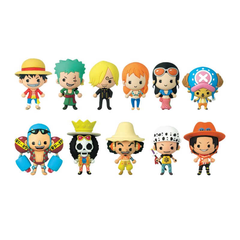 One Piece - 3D PVC Bag Clips Blind Bag Series 1