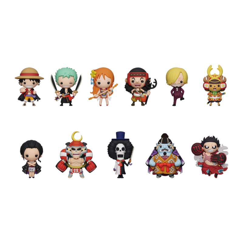 One Piece - 3D PVC Bag Clips Blind Bag Series 2