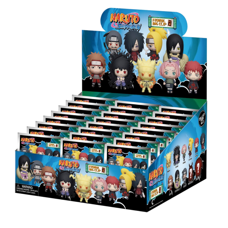 Naruto - 3D Figural Bag Clips (Series 6) Blind Bag