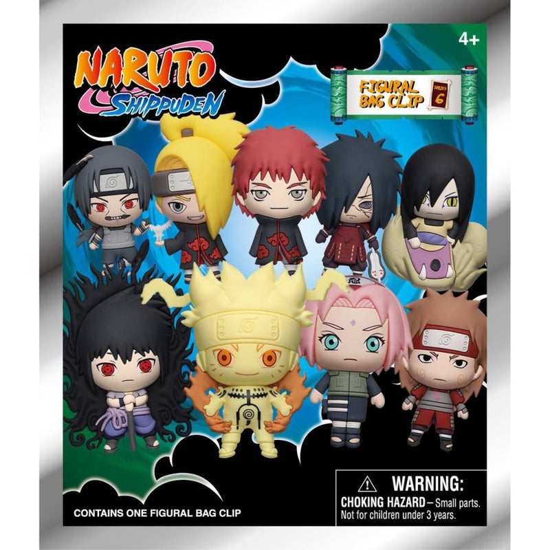 Naruto - 3D Figural Bag Clips (Series 6) Blind Bag