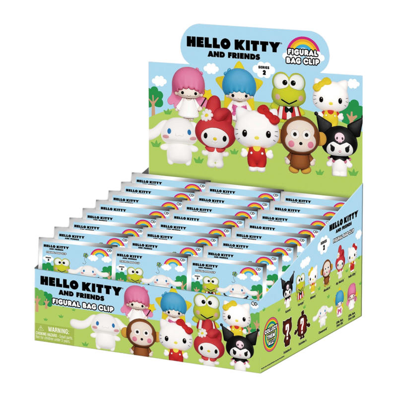 Hello Kitty - 3D PVC Bag Clips Series 2 Blind Bag