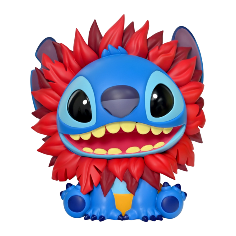 Lilo & Stitch - Stitch in Lion King Costume Figural PVC Bank