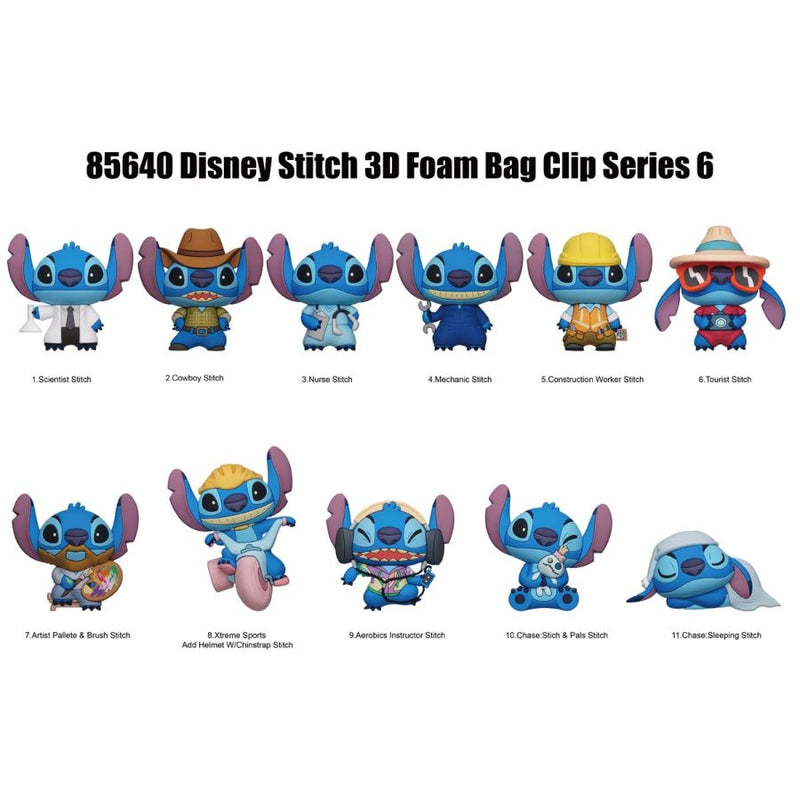 Lilo & Stitch - 3D Figural Bag Clips (Series 6) Blind Bag