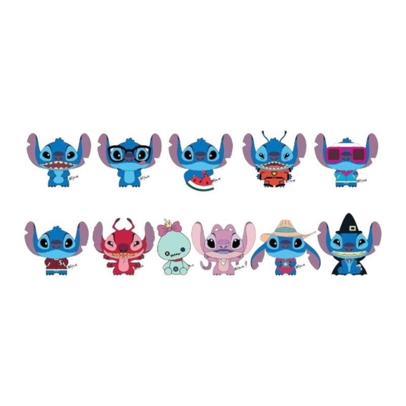 Lilo & Stitch - Stitch 3D PVC Keychain Blind Bags