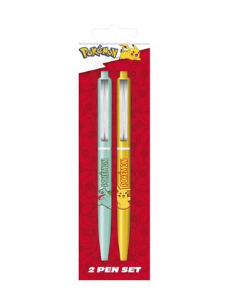 Pokemon - Yellow & Blue - 2 Pen Set