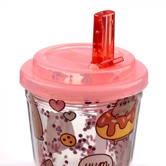 Pusheen Foodie: Double Walled Cup & Straw