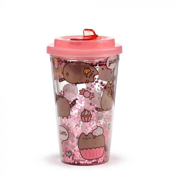 Pusheen Foodie: Double Walled Cup & Straw