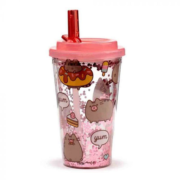 Pusheen Foodie: Double Walled Cup & Straw