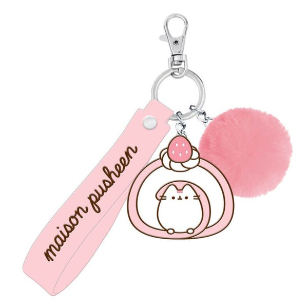 Pusheen Sweets: Pom Pom Keyring